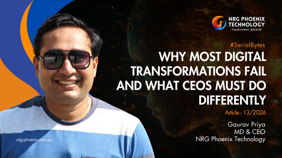 Why Most Digital Transformations Fail and What CEOs Must Do Differently